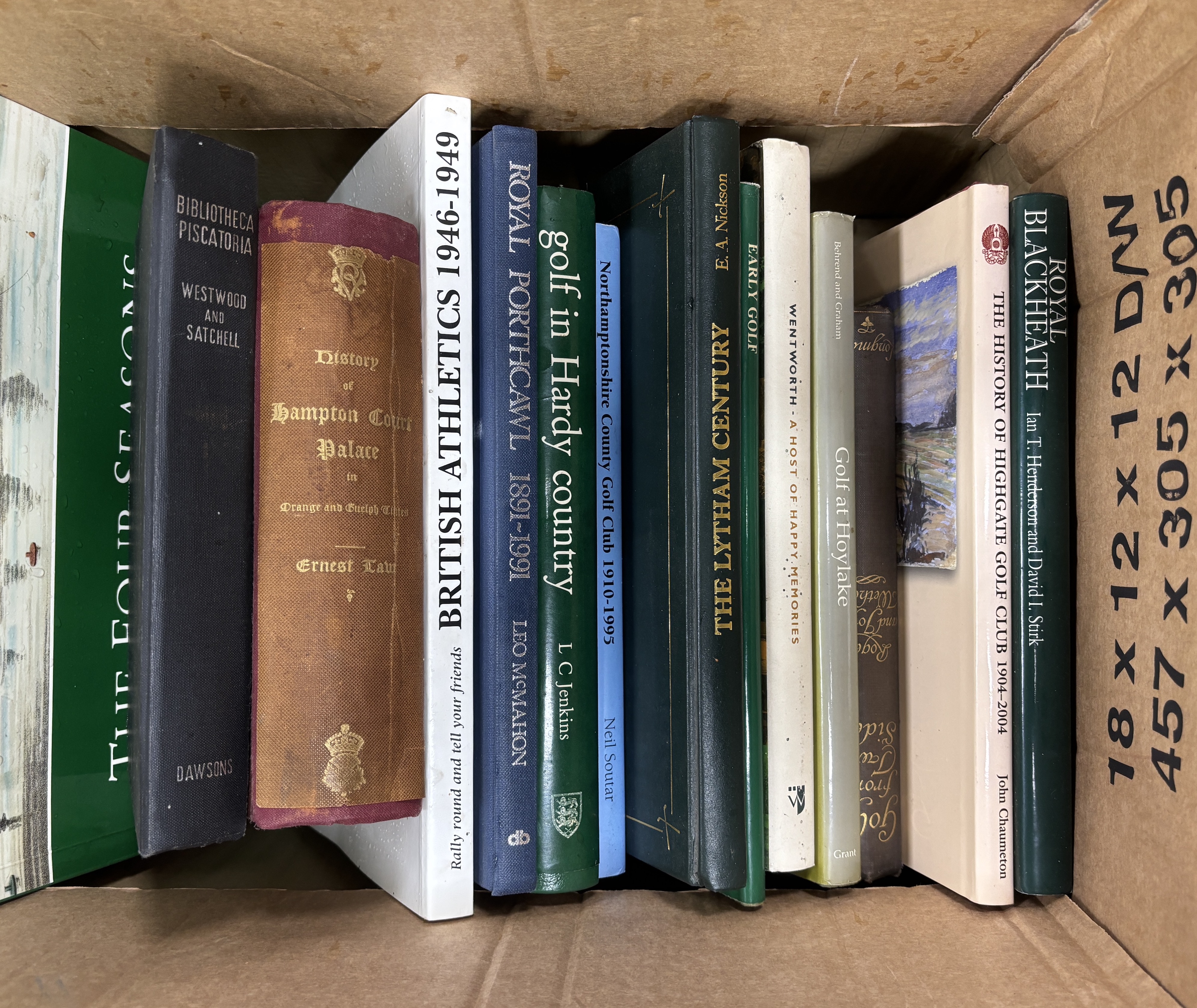 Miscellaneous Books - older and newer, includes some 10 (modern) on golf clubs history (35)